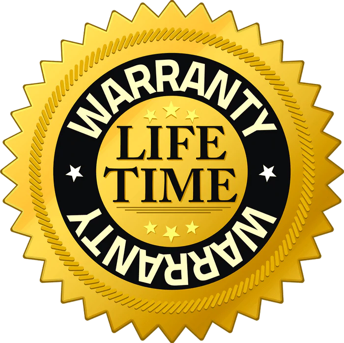 Lifetime Warranty for your products