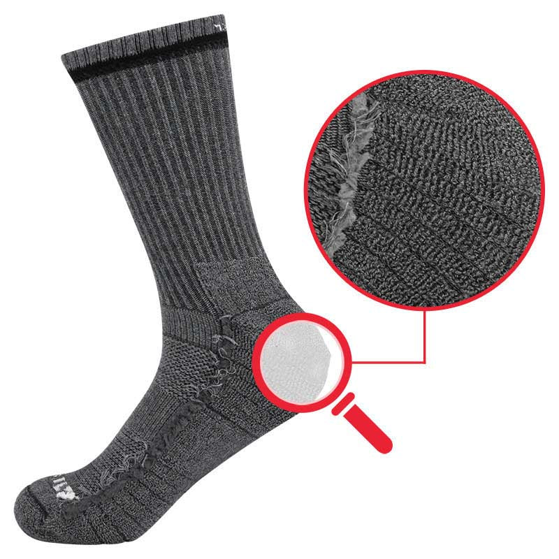 Breathable hiking socks