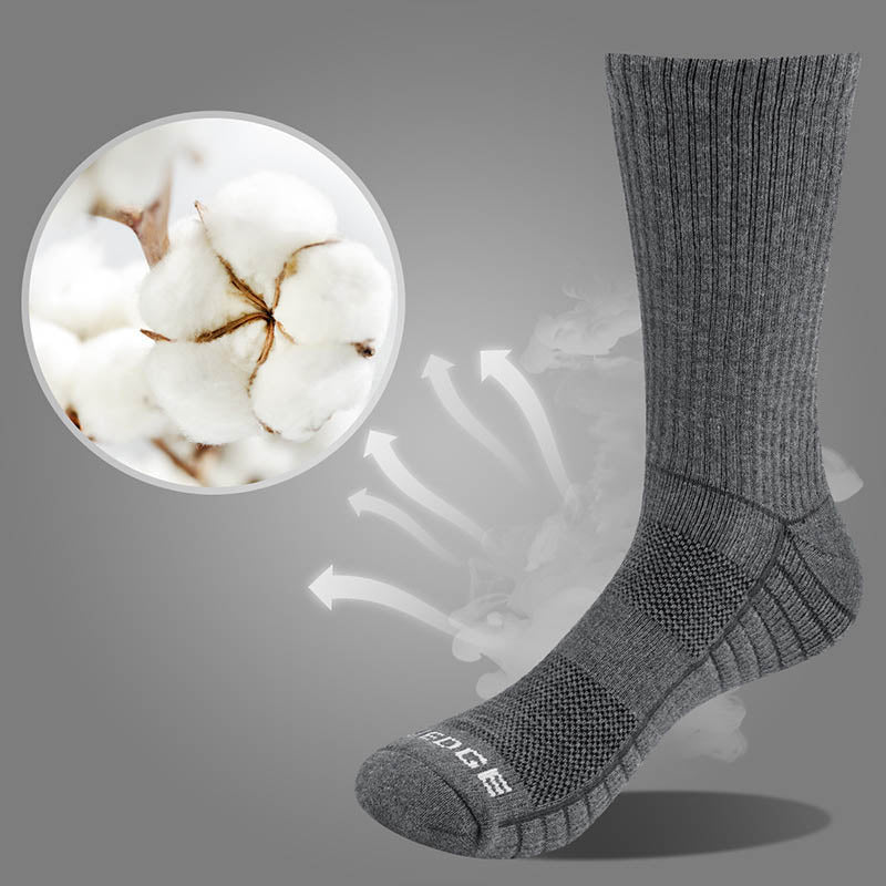 Breathable hiking socks